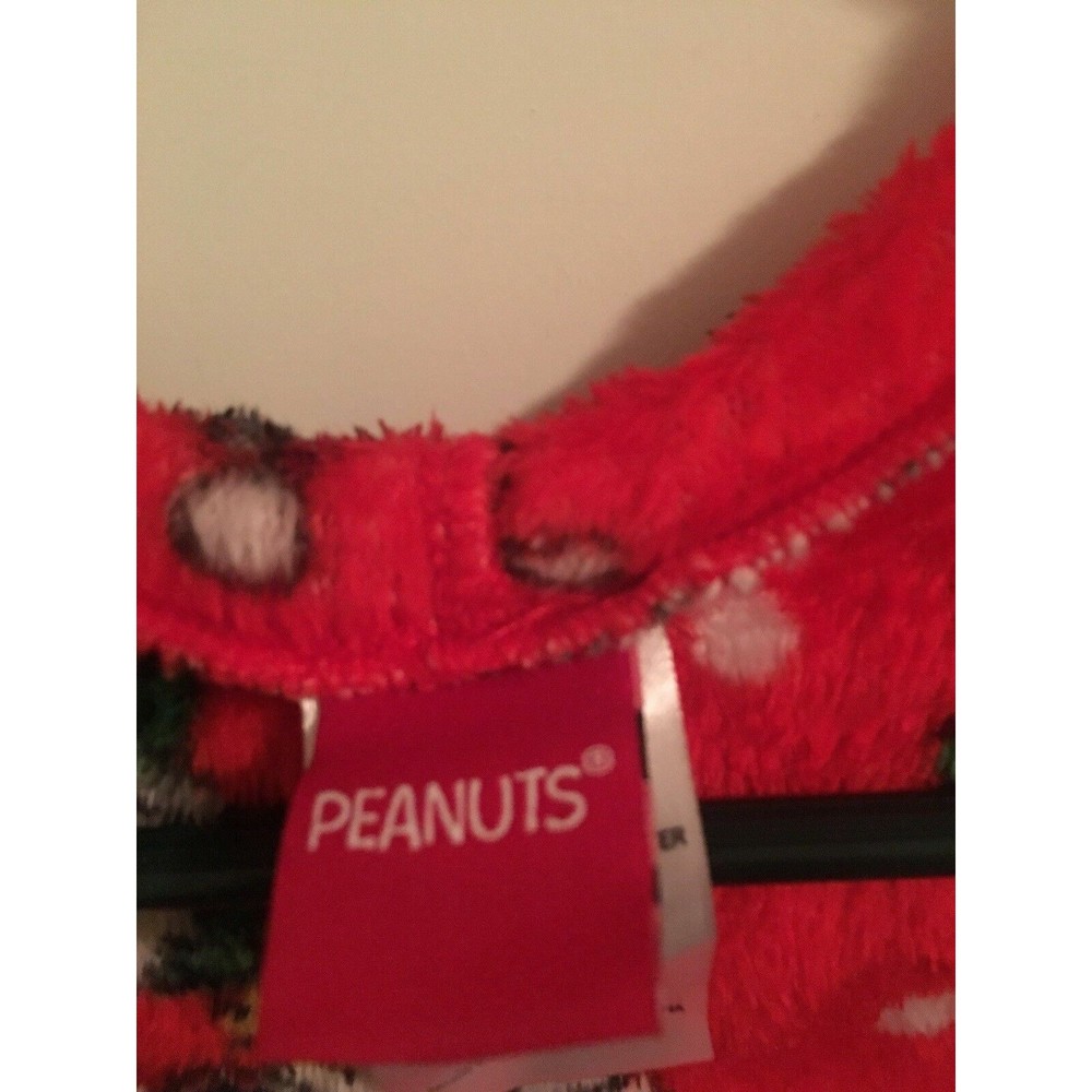 Snoopy Peanuts Christmas Toddler Boys Soft Fleece Bathrobe Robe Size 2T - Picture 5 of 8